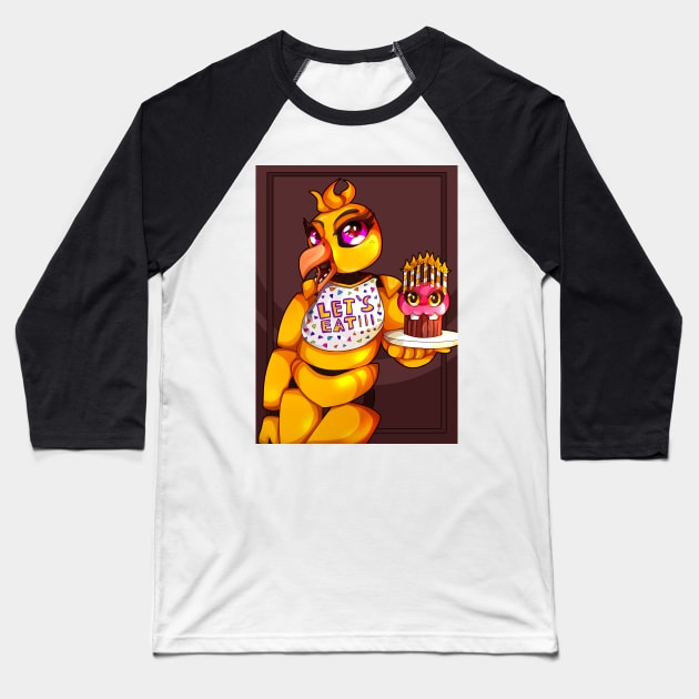 Happy 7th anniversary FNAF !! Baseball T-Shirt by rocioam7